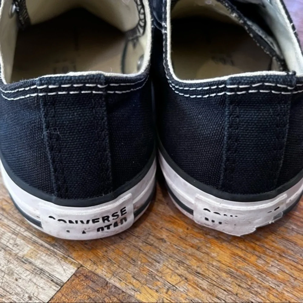 🍻🍕🍭CLOSEOUT: CONVERSE All-Star sneakers lace up black white unisex
